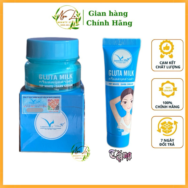Kem Thâm Nách Gluta Milk Thái Lan  Kem khử thâm nách các vùng da thâm sạm