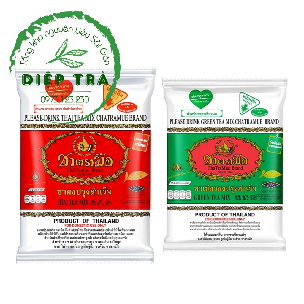 Trà Thái Xanh / Trà Thái Đỏ  pha trà sữa 200g - 400g
