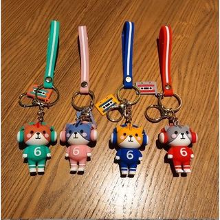 Móc khoá shiba má hồng có tag MKDT54 khoá hoạt hình dễ thương móc khoá heo có yếm