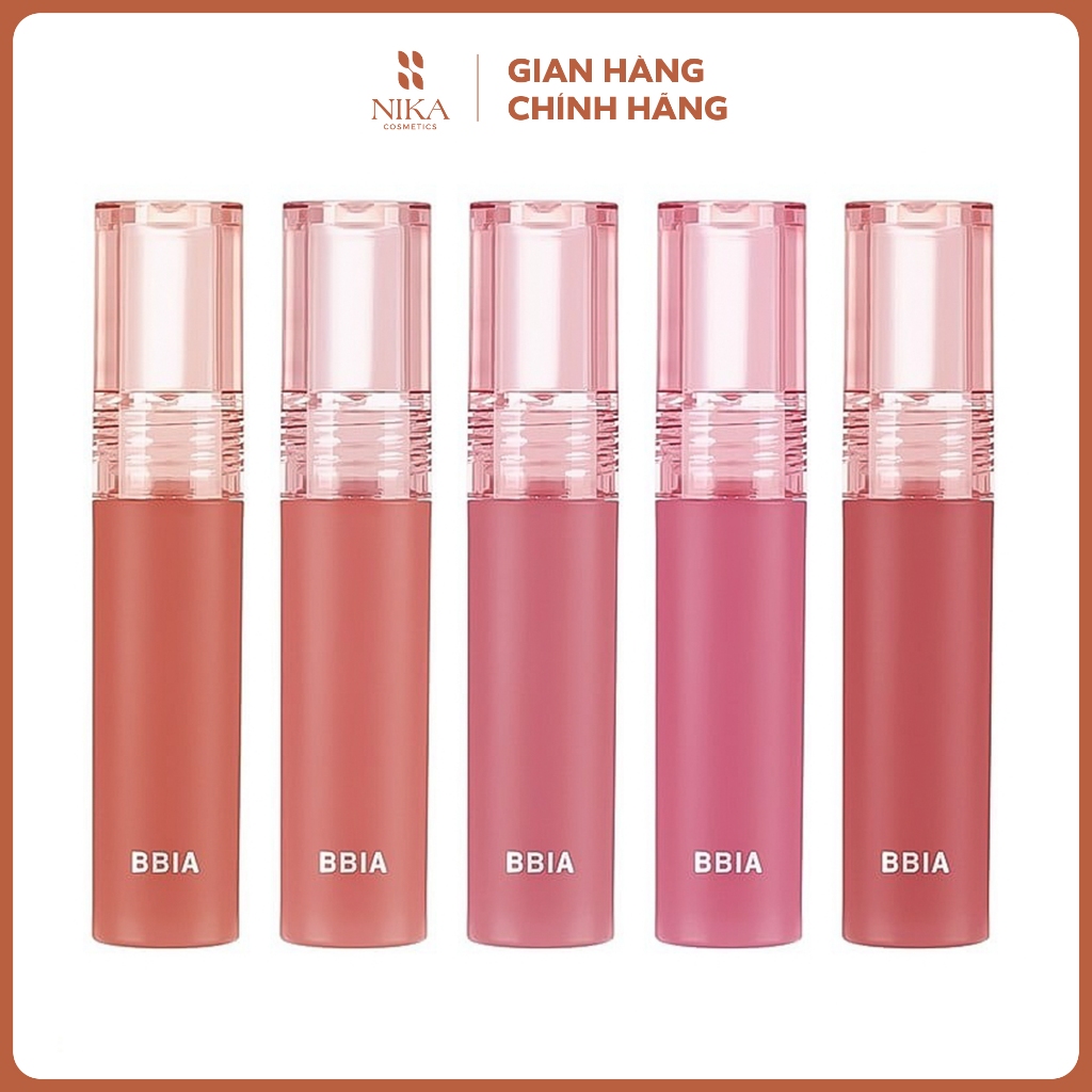 Son Kem Lì Bbia Water Velvet Tint [Nika Cosmetics]