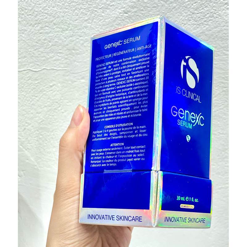 GenexC iS Clinical Serum Trắng Da Vitamin C 20%