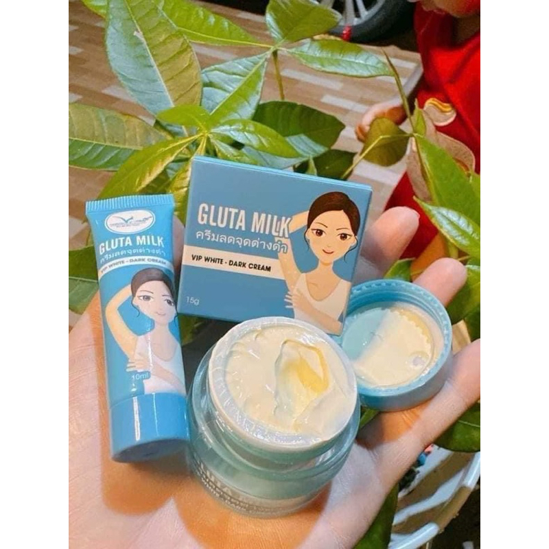 Kem Thâm Nách Gluta Milk Thái Lan  Kem khử thâm nách các vùng da thâm sạm