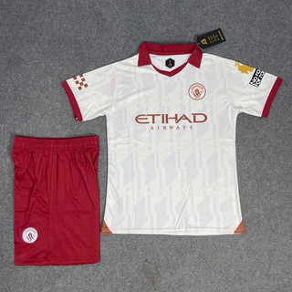  Áo Bóng Đá, Đồ Đá Banh, Áo Đá Bóng, Áo Man.chester City có cổ, Chất Liệu Thun Cao Cấp