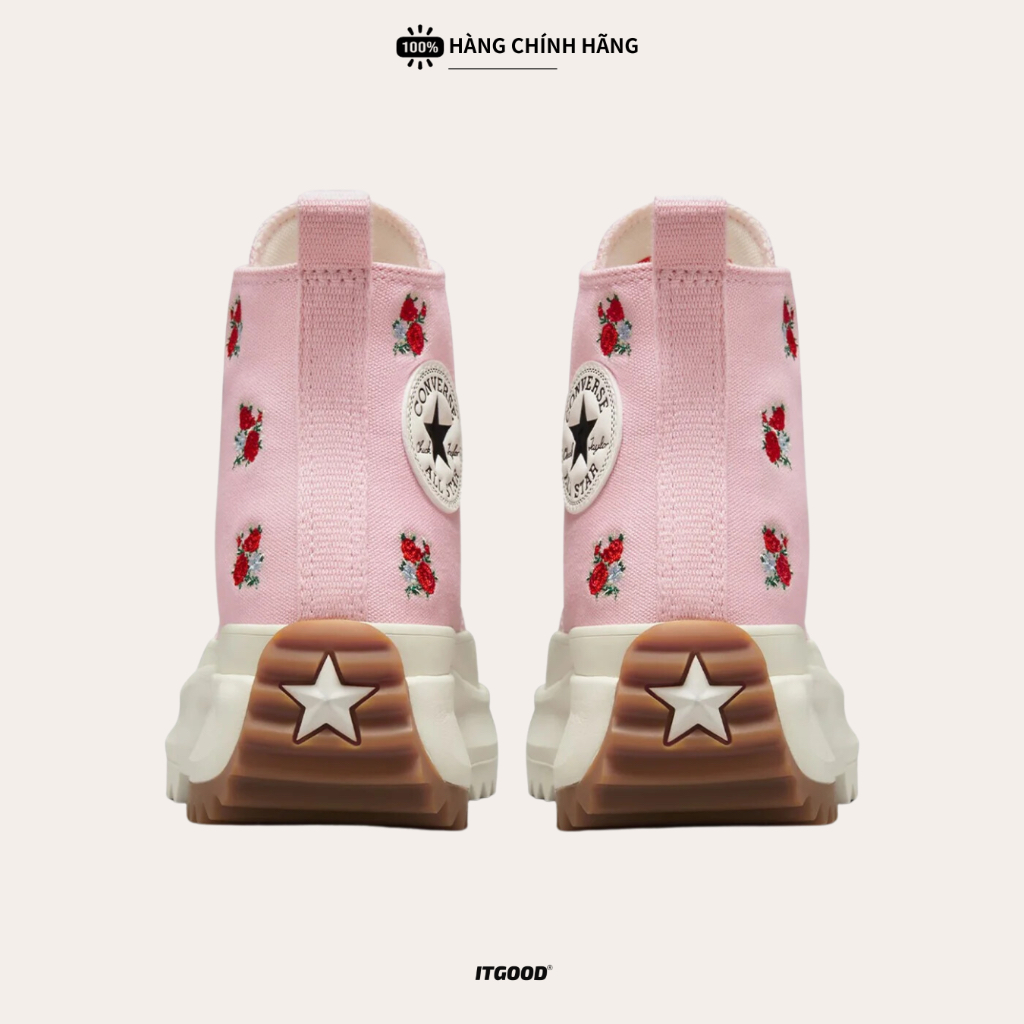 Giày Converse Run Star Hike EMBROIDERED FLORAL Cổ Cao A05192C