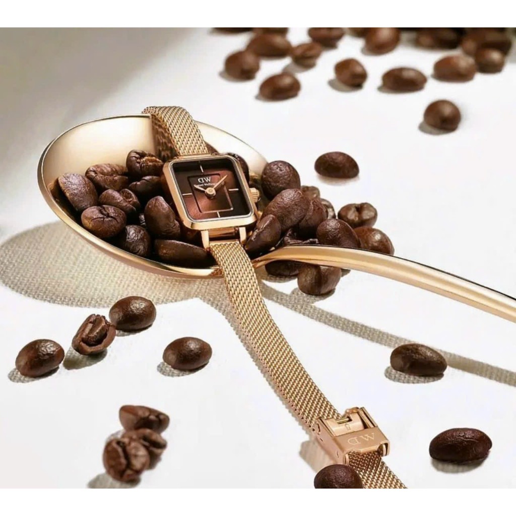 Đồng Hồ Nữ Daniel Wellington Quadro Fullbox size 15,4mm.18,2mm bảo hành 12 tháng