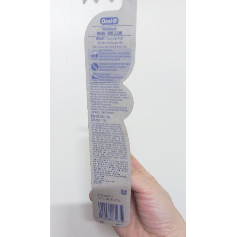 Bàn Chải Đánh Răng Oral-B Micro Siêu Mềm