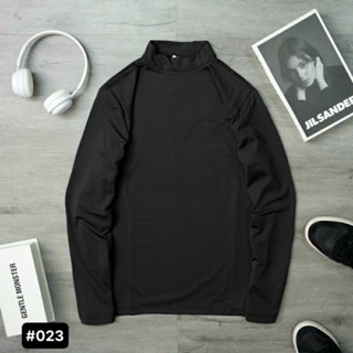 Áo giữ nhiệt nam cổ cao lót nỉ siêu ấm - áo nam dài tay giữ nhiệt nhiều màu RUMANI