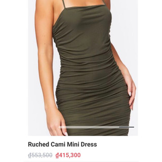 (Size S-L) Đầm xuất dư, F21