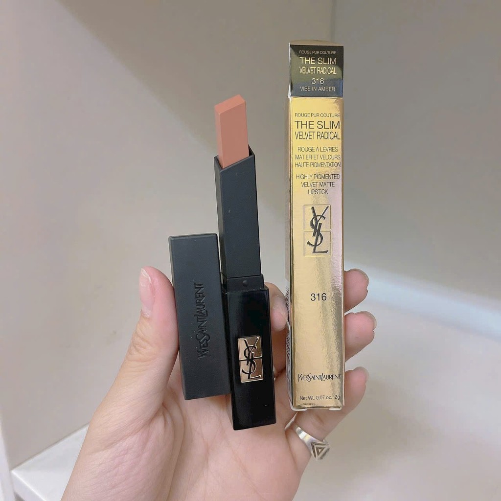Son lì YSL Slim màu 301 316 317 fullsize chính hãng