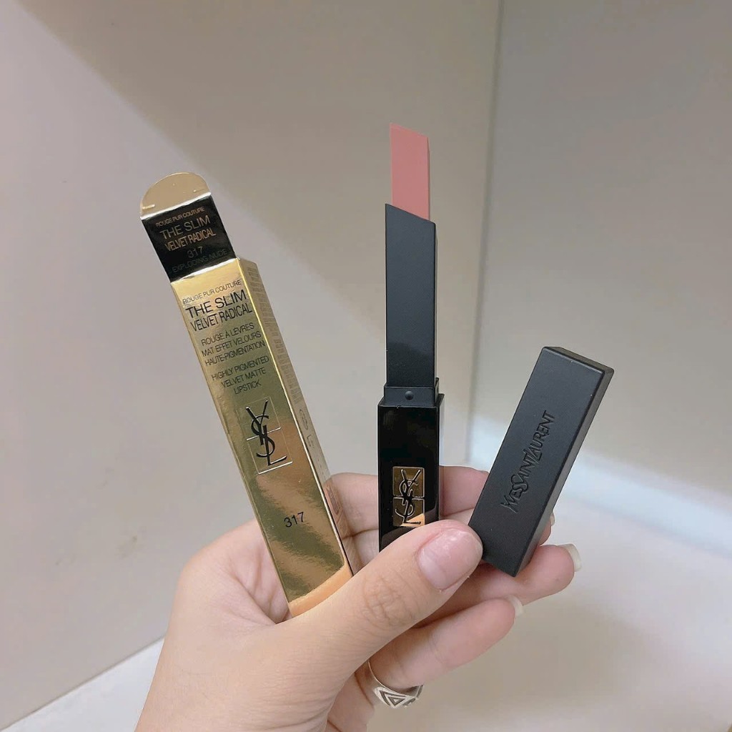 Son lì YSL Slim màu 301 316 317 fullsize chính hãng