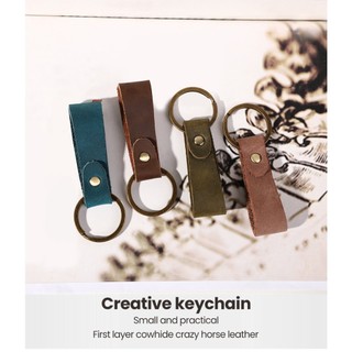 Móc chìa Khoá Da Bò Thật - Handmade 100% - DN5024