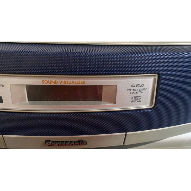 Đài boombox Panasonic RX-ED 50 full chức năng, hàng cũ đẹp 96% thanh lý