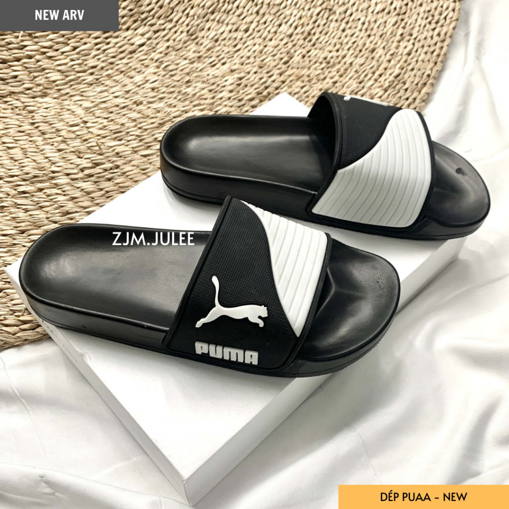 Dép nam nữ PUAA quai dày 3D cao cấp - dép quai ngang siêu nhẹ chống nước 2023