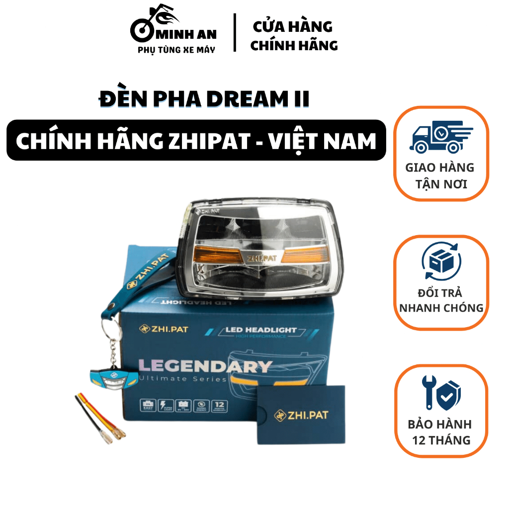 Đèn pha Led 2 tầng  Dream II/ EX5 -  Chính hãng Zhipat - Hàng Việt Nam