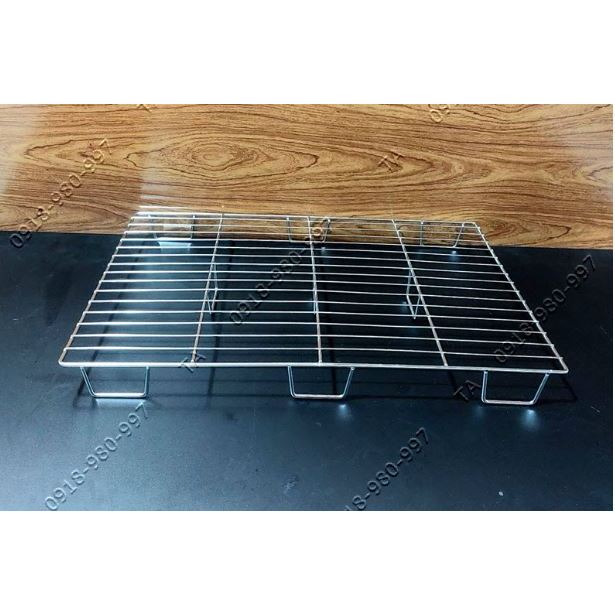 Khay để đáy tủ đông lạnh có chân Nanichino inox 304 chống rỉ