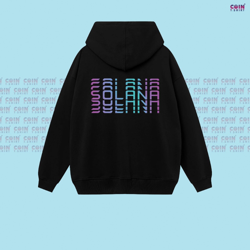 Áo Hoodie SOLANA , Binance, Bitcoin