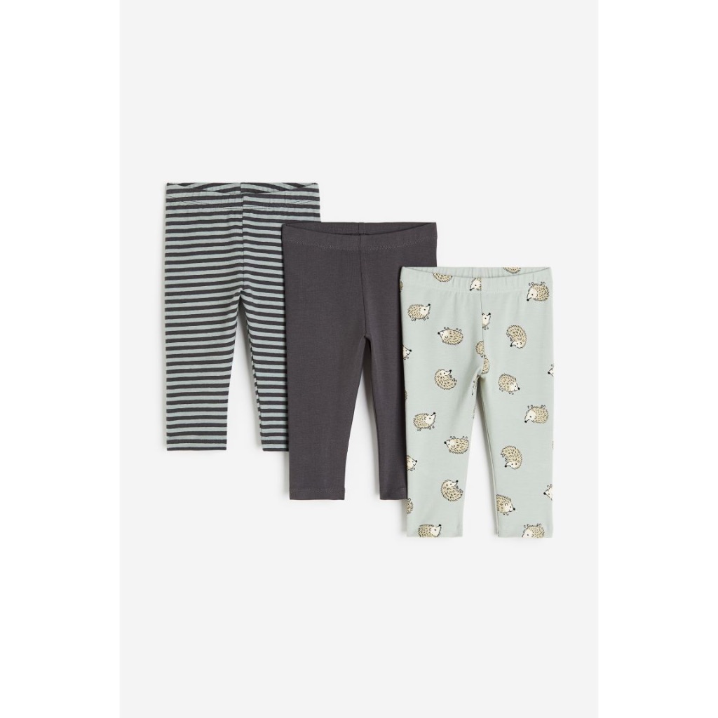 Set 5 leggings/ 3 leggings cotton mềm bé gái/ trai, có nhiều màu, Hờ mờ JP UK US săn SALE