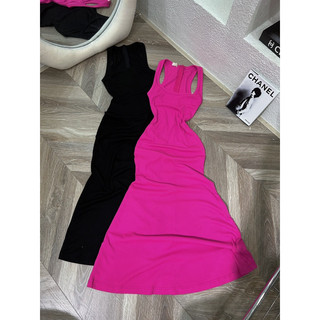 Đầm thun đuôi cá basic