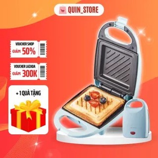 Máy Kẹp Bánh Mì ZHIBAO, Máy Nướng Bánh Làm Đồ Ăn Sáng Siêu Nhanh, Siêu Tiện Lợi