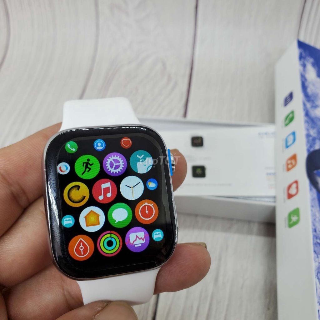 Đồng Hồ Thông Minh Smartwatch Nam Nữ T700 Pro Max Hiwatch Viền Thép - Cảm Ứng Mượt Mà - Nghe Gọi - Kháng Nước IP68