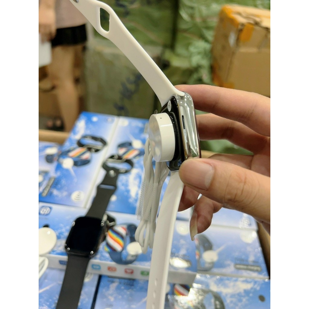 Đồng Hồ Thông Minh Smartwatch Nam Nữ T700 Pro Max Hiwatch Viền Thép - Cảm Ứng Mượt Mà - Nghe Gọi - Kháng Nước IP68