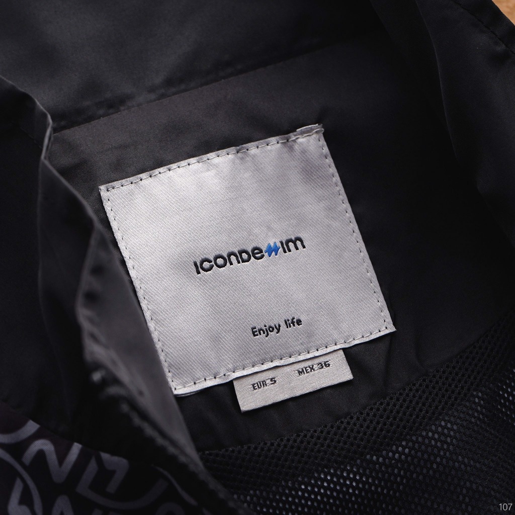Áo Khoác ICONDENIM Signature Monogram Windbreaker Chất Dù Chống Thấm - AKID0107