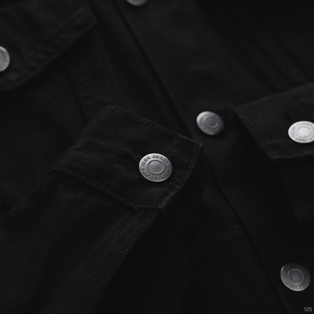 Áo Khoác Jeans Nam ICONDENIM Basic Dày Dặn - AKID0125