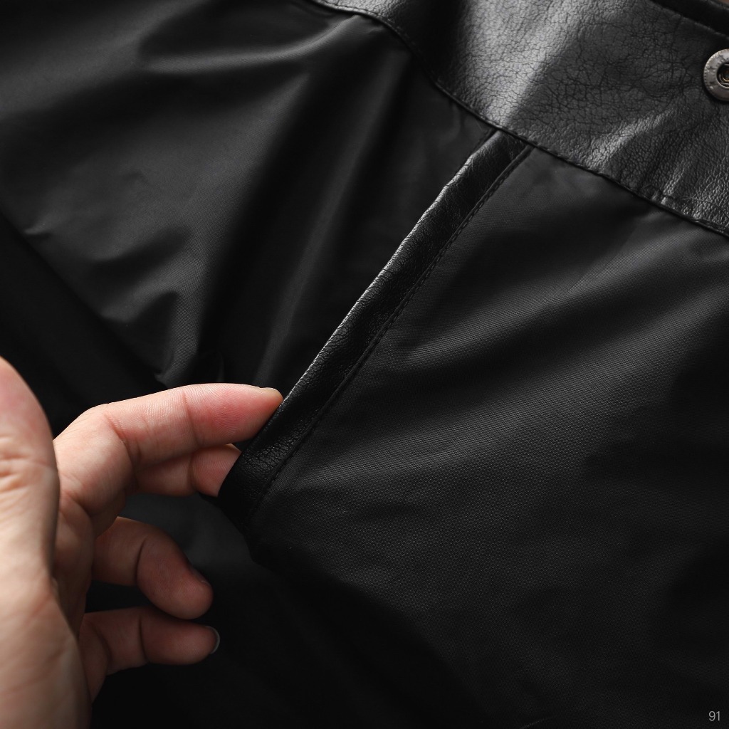 Áo Khoác Bomber Leather ICONDENIM The Strong Are The Winners Chất Da Dày Dặn - AKID0091