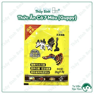 Cám cá, thức ăn cá cảnh tổng hợp giàu đạm | 8m2