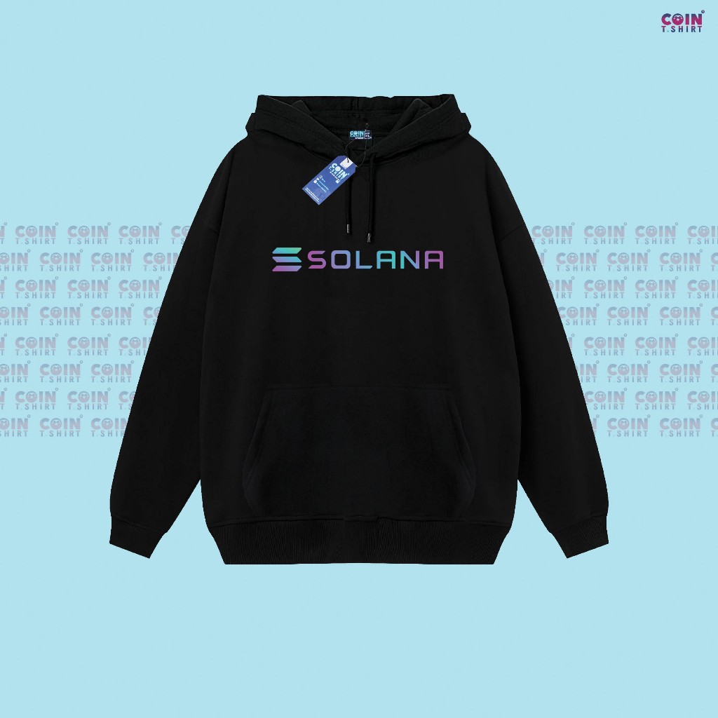 Áo Hoodie SOLANA , Binance, Bitcoin