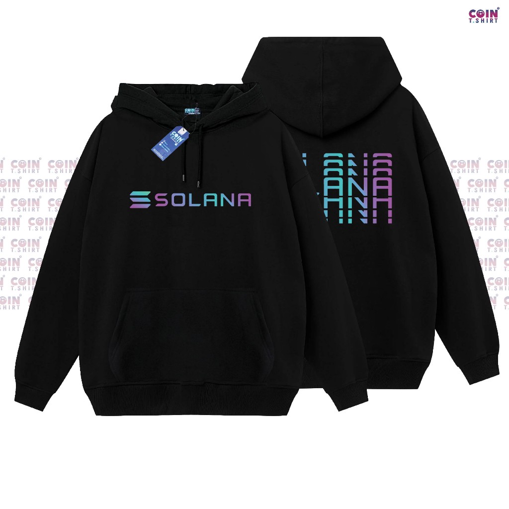 Áo Hoodie SOLANA , Binance, Bitcoin