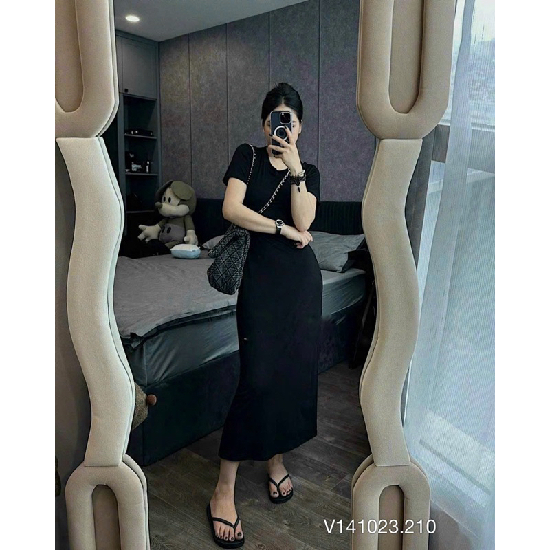 Váy body chất thun lạnh mát