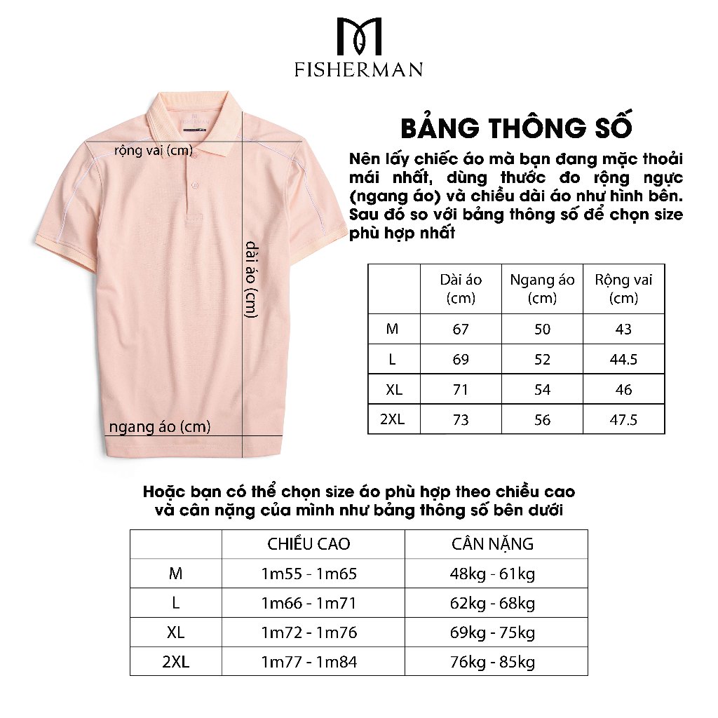 Áo polo nam  local brand heidi cao cấp chất vải polo thoáng mát trẻ trung lịch lãm nhiều màu Fisherman