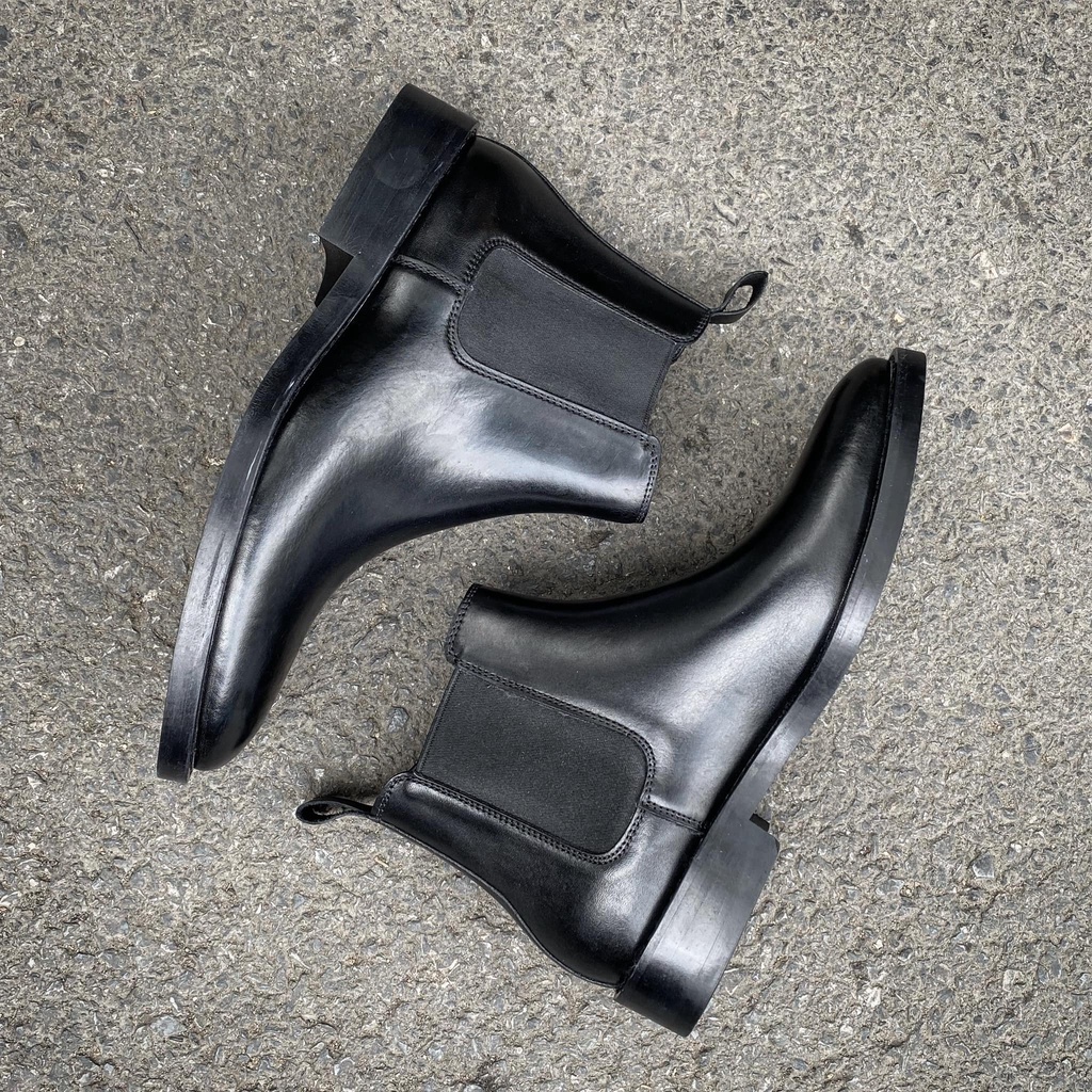 Giày boots nam Chellsea Boots Classic đế khâu chắc chắn