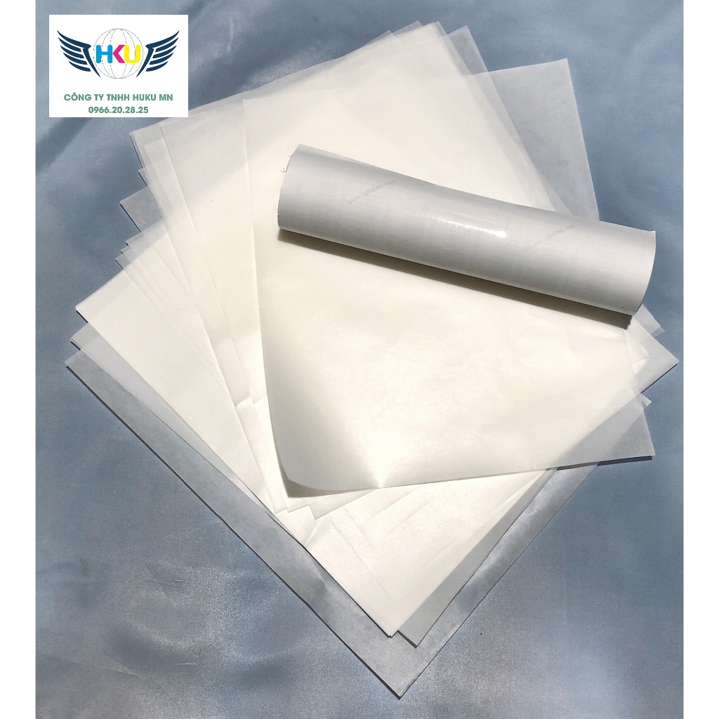 Combo 100 tờ 20x25cm giấy nến, giấy lót quần áo, giấy lót hai mặt bóng