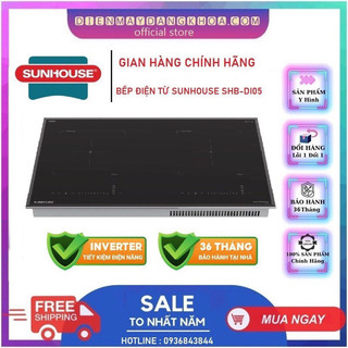 Bếp đôi điện từ SUNHOUSE SHB-DI05 PLUS