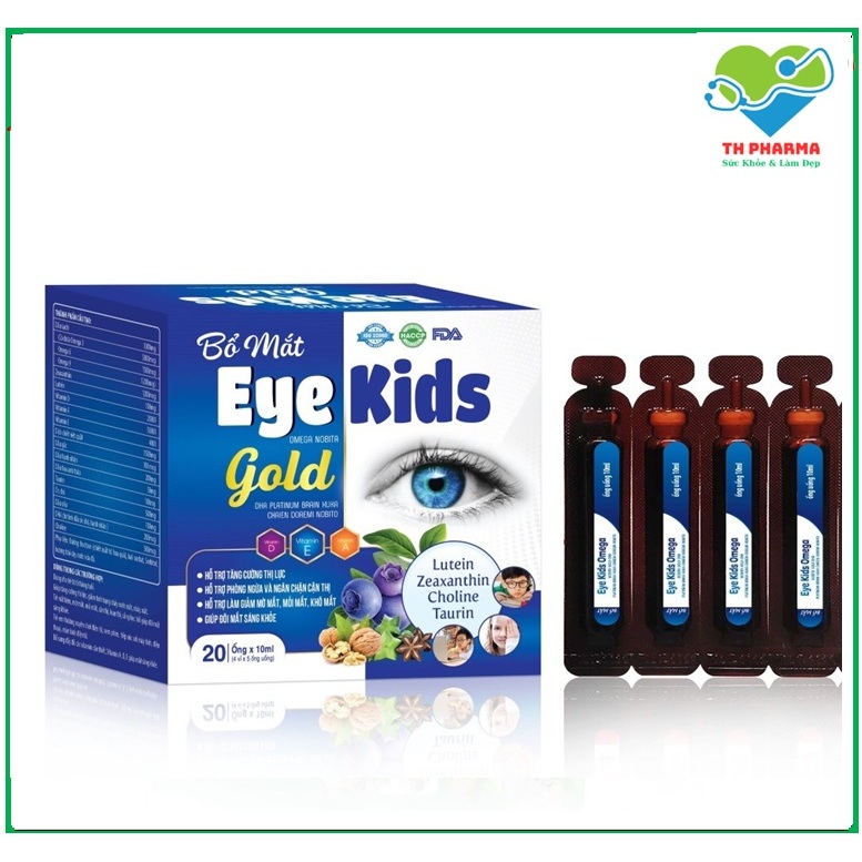 Siro Bổ Mắt Eye Kids Gold Omega Giúp Hạn Chế Quá Trình Lão Hóa Mắt, Giảm Mỏi Mắt, Khô Mắt,Mờ Mắt , Cải Thiện Thị Lực - H