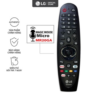 Điều Khiển TV LG chuột bay có giọng nói hàng zin đẹp MR20GA cho tv từ 2018