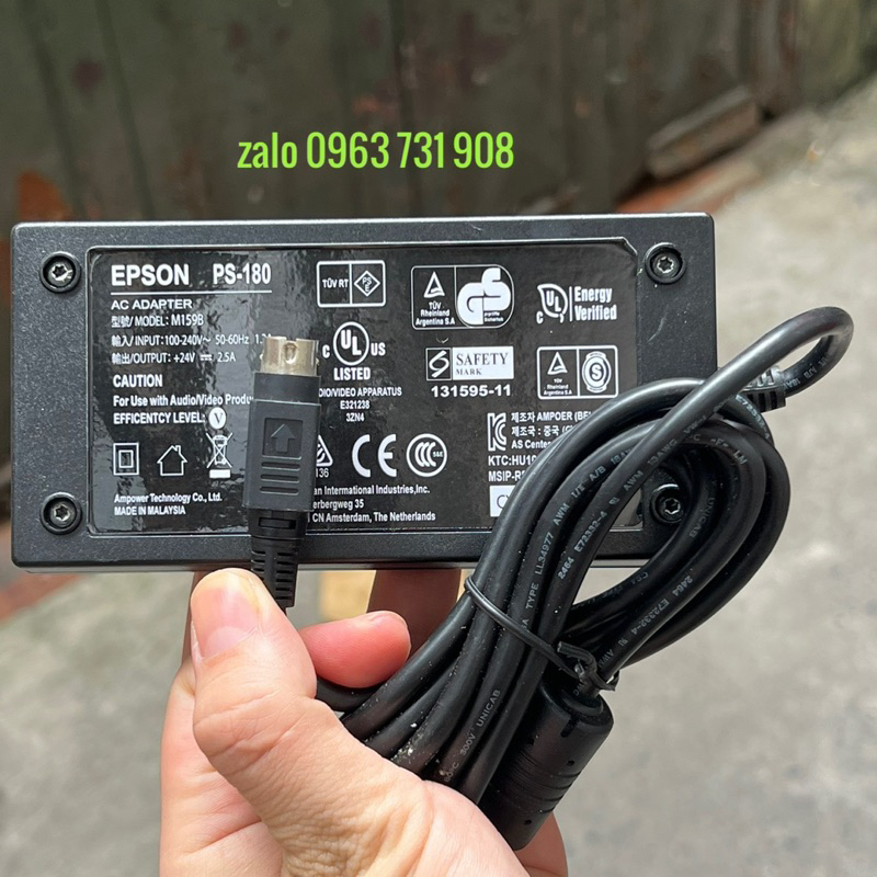 Dây nguồn máy in XPrinter Xp-A160M,Xprinter Q200 24V-2.5A chính hãng