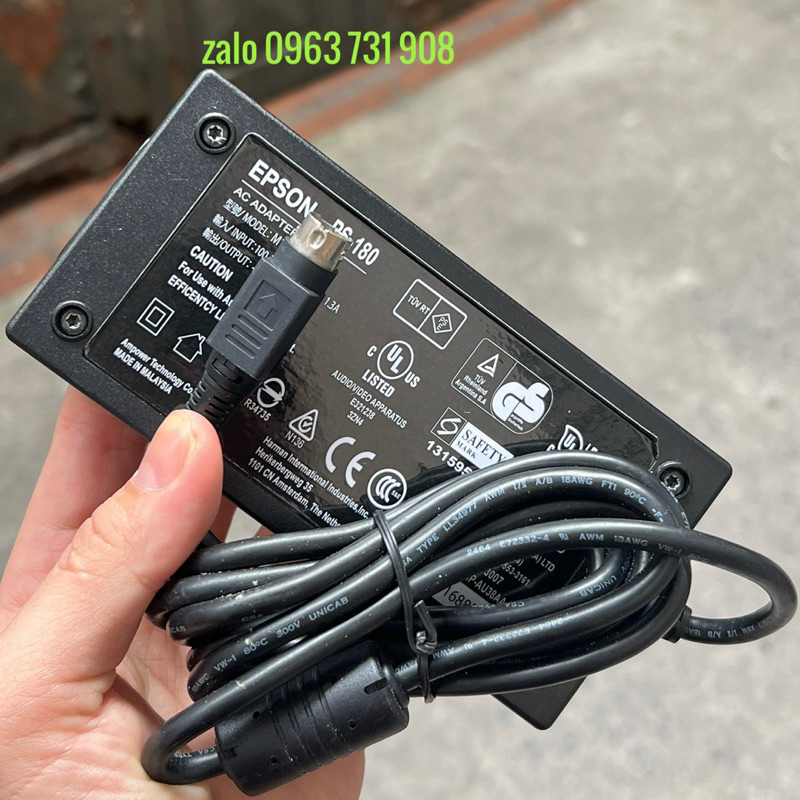 Dây nguồn máy in XPrinter Xp-A160M,Xprinter Q200 24V-2.5A chính hãng