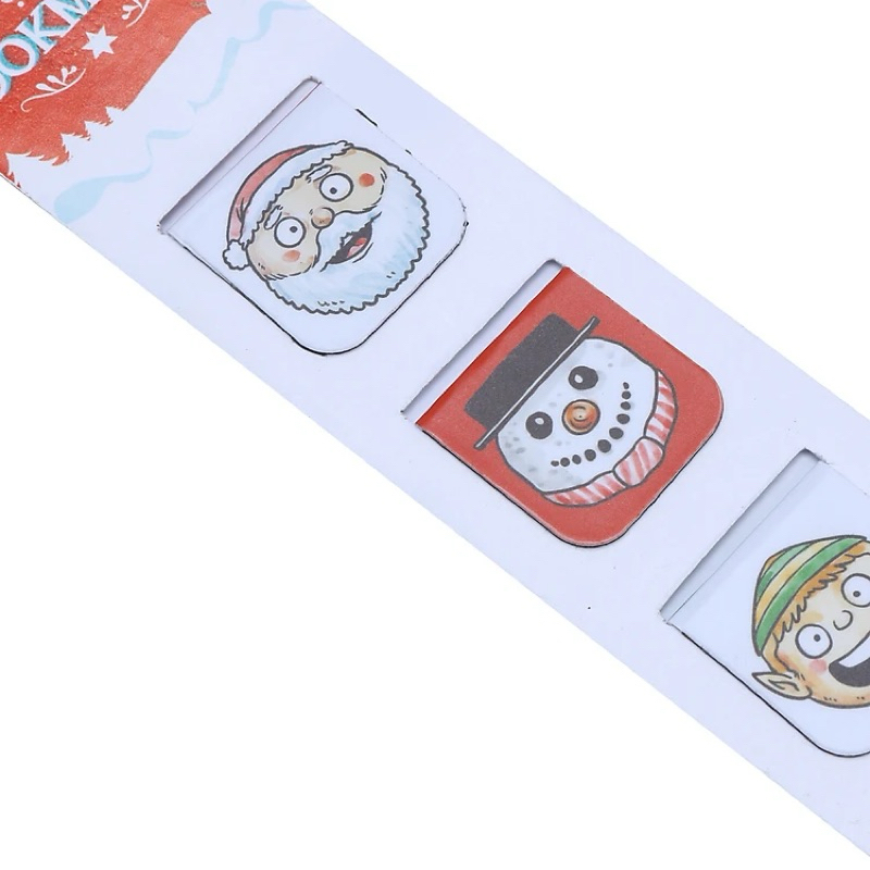 Bộ 3 Bookmark Nam Châm Kính Vạn Hoa