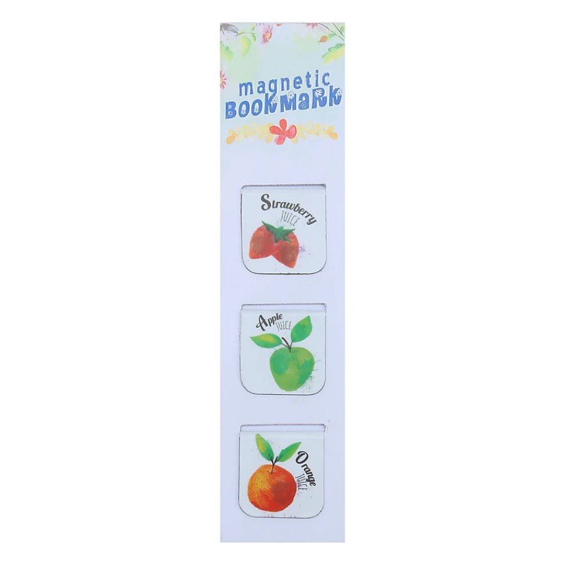 Bộ 3 Bookmark Nam Châm Kính Vạn Hoa