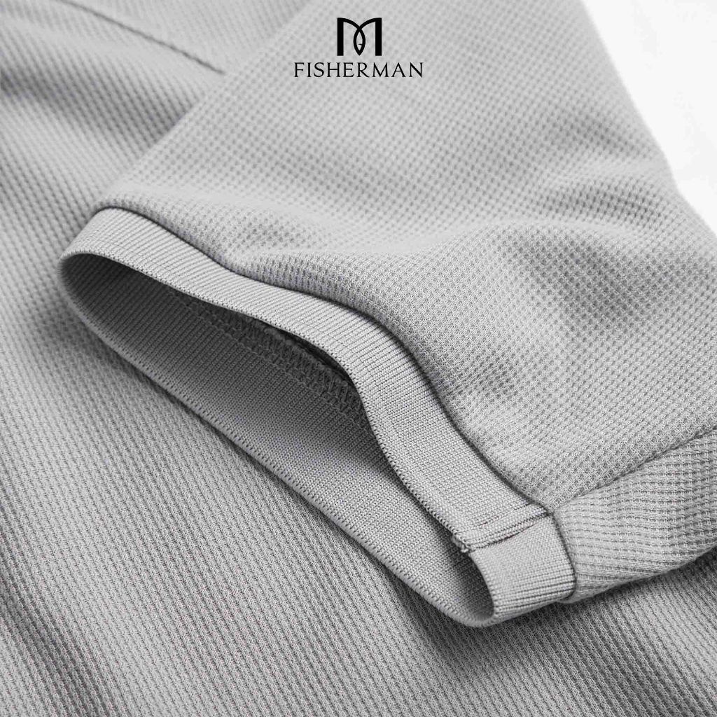 Áo polo nam  local brand gân bo viền phong cách trẻ trung năng động Fisherman