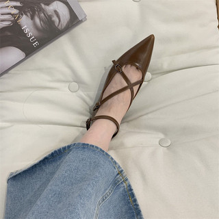 Giày mũi nhọn[Hàng order Taobao 7-14 ngày]