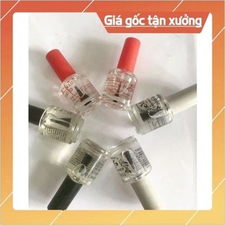 Sơn bóng mau khô - topcoat 15ml nắp đỏ -đen- và bạc