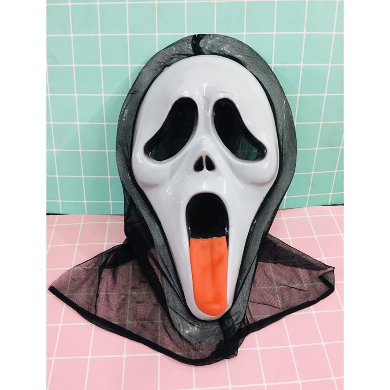 Trang phục halloween áo xương kèm mặt nạ hoá trang / Áo xương ma cosplay