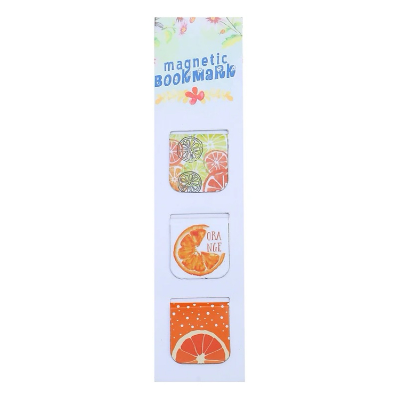 Bộ 3 Bookmark Nam Châm Kính Vạn Hoa