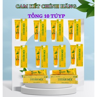 Combo 10 tuýp kem bôi da Thuần Mộc Thanh Mộc Hương 16 g