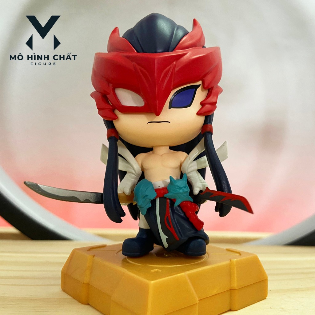 Blind Box Mô Hình Tướng LMHT Chính Hãng Vùng Đất Lonia - Mở Ra ngẫu Nhiên Ahri, Akali, Leesin, Zed, Irelia