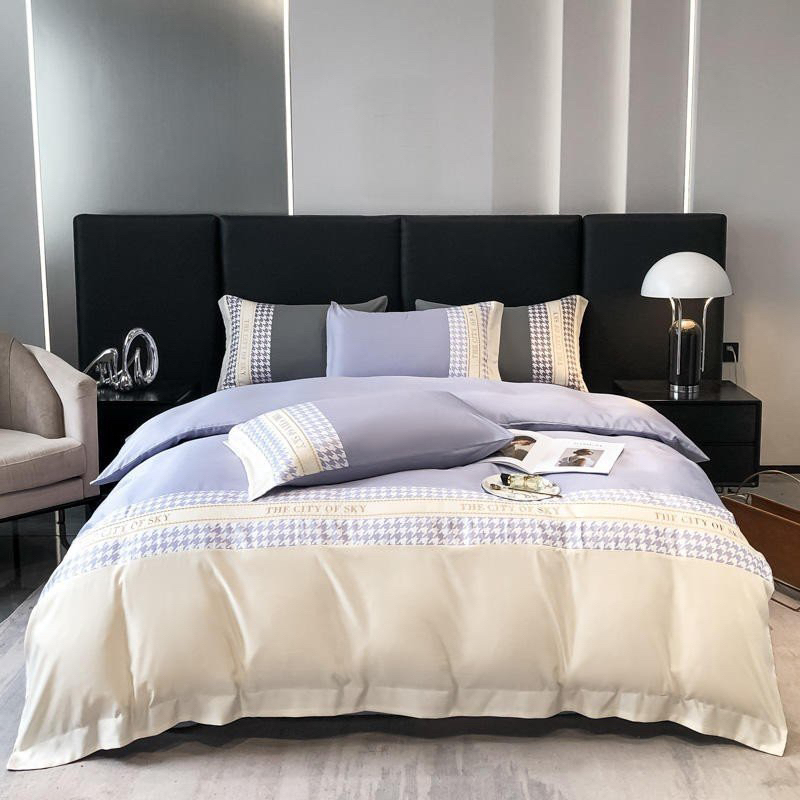 Bộ Chăn Ga Và Gối Lụa Sateen 4 Món Mẫu Mã Sang Trọng ,Tinh Tế Có Đủ Kích Thước Giường